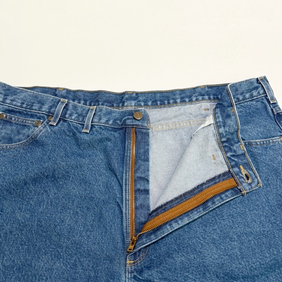 Carhartt Medium Wash Relaxed Fit Jeans 46x32 - Picture 4 of 7